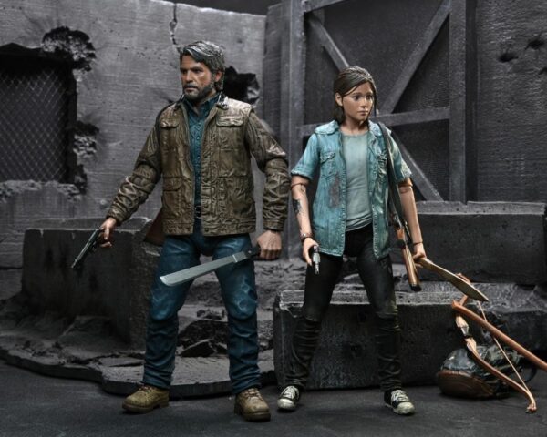 NECA THE LAST OF US PART II ULTIMATE JOEL & ELLIE 2-PACK 7" SCALE ACTION FIGURES - Image 5