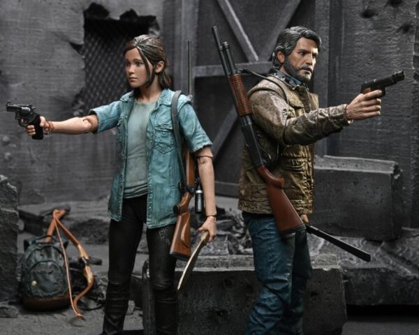 NECA THE LAST OF US PART II ULTIMATE JOEL & ELLIE 2-PACK 7" SCALE ACTION FIGURES - Image 4