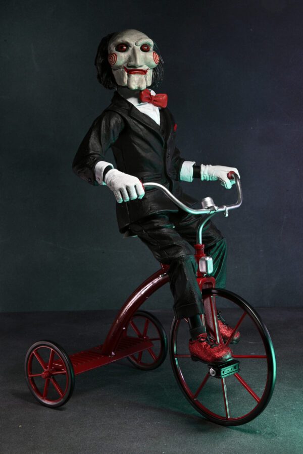 NECA 12" SAW BILLY THE PUPPET W/ TRICYCLE ACTION FIGURE W SOUNDS - Image 9