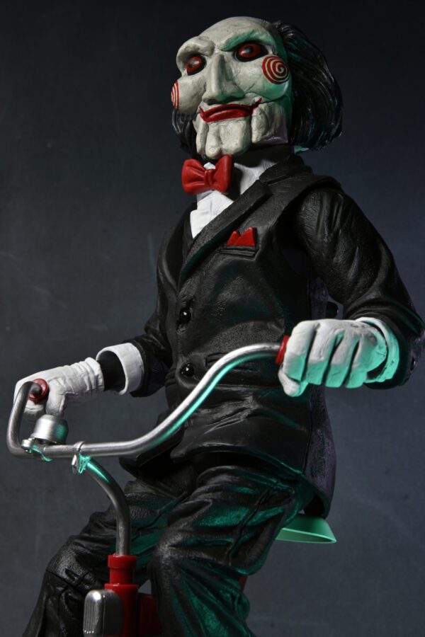 NECA 12" SAW BILLY THE PUPPET W/ TRICYCLE ACTION FIGURE W SOUNDS - Image 4