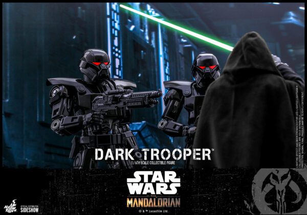 HOT TOYS 12" STAR WARS THE MANDALORIAN DARK TROOPER 1/6 SCALE FIGURE - Image 10