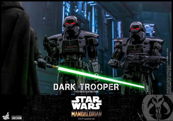 HOT TOYS 12" STAR WARS THE MANDALORIAN DARK TROOPER 1/6 SCALE FIGURE - Image 11