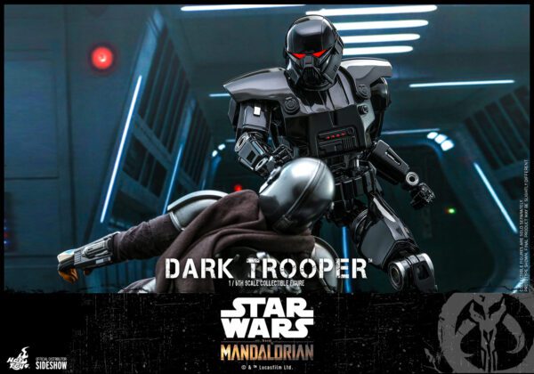 HOT TOYS 12" STAR WARS THE MANDALORIAN DARK TROOPER 1/6 SCALE FIGURE - Image 12
