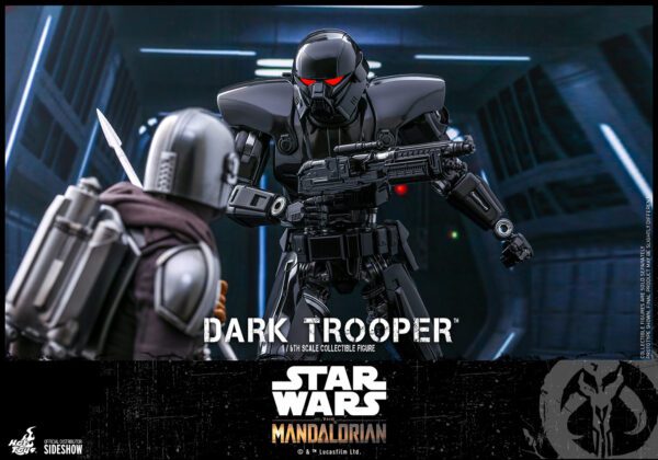 HOT TOYS 12" STAR WARS THE MANDALORIAN DARK TROOPER 1/6 SCALE FIGURE - Image 13
