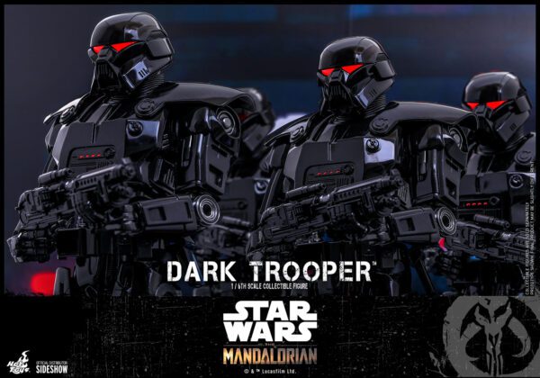 HOT TOYS 12" STAR WARS THE MANDALORIAN DARK TROOPER 1/6 SCALE FIGURE - Image 4
