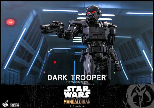 HOT TOYS 12" STAR WARS THE MANDALORIAN DARK TROOPER 1/6 SCALE FIGURE - Image 14