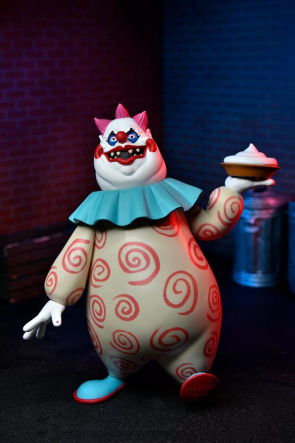 NECA 6" TOONY TERRORS KILLER KLOWNS FROM OUTER SPACE SLIM & CHUBBY 2 PACK ACTION FIGURE SET - Image 4