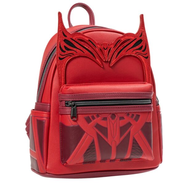 FUNKO LOUNGEFLY MARVEL SCARLET WITCH COSPLAY MINI BACKPACK ENTERTAINMENT EARTH EXCLUSIVE - Image 3