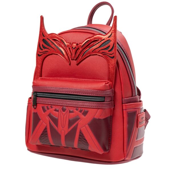 FUNKO LOUNGEFLY MARVEL SCARLET WITCH COSPLAY MINI BACKPACK ENTERTAINMENT EARTH EXCLUSIVE - Image 4