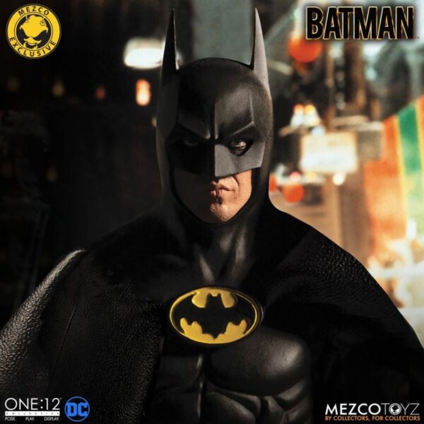 MEZCO EXCLUSIVE ONE:12 COLLECTIVE DC COMICS BATMAN 1989 EDITION 6" FIGURE 1/12 - Image 12