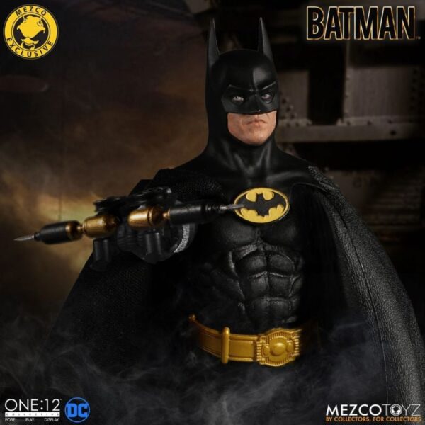 MEZCO EXCLUSIVE ONE:12 COLLECTIVE DC COMICS BATMAN 1989 EDITION 6" FIGURE 1/12 - Image 6