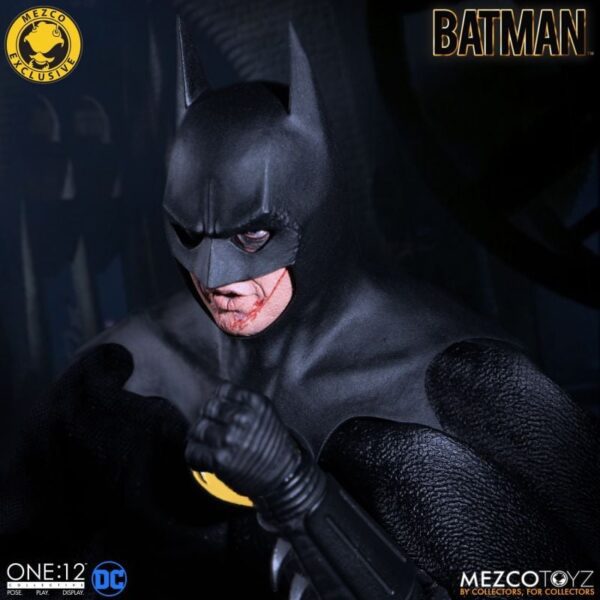 MEZCO EXCLUSIVE ONE:12 COLLECTIVE DC COMICS BATMAN 1989 EDITION 6" FIGURE 1/12 - Image 5