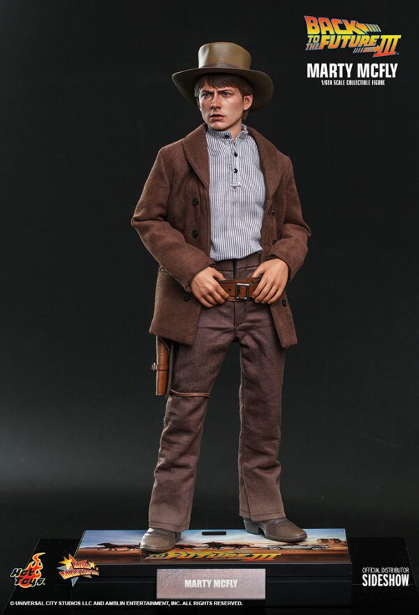 HOT TOYS 12" BACK TO THE FUTURE PART 3 MARTY MCFLY FIG 1/6 MICHAEL J FOX BTTF3 - Image 16