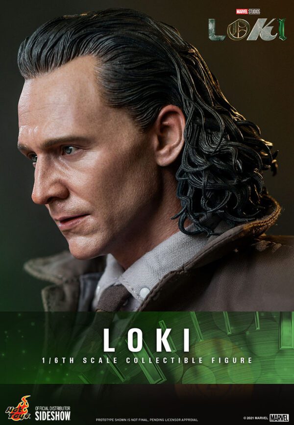 HOT TOYS 12″ MARVEL STUDIOS LOKI TVA OUTFIT SIXTH SCALE FIGURE - Image 23