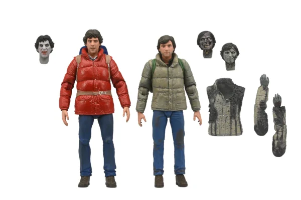 NECA ULTIMATE AN AMERICAN WEREWOLF IN LONDON JACK AND DAVID 2-PACK 7" ACTION FIGURE SET - Image 5