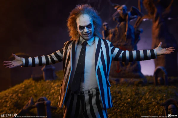 SIDESHOW COLLECTIBLES 12" BEETLEJUICE MICHAEL KEATON 1/6TH SCALE FIGURE - Image 3