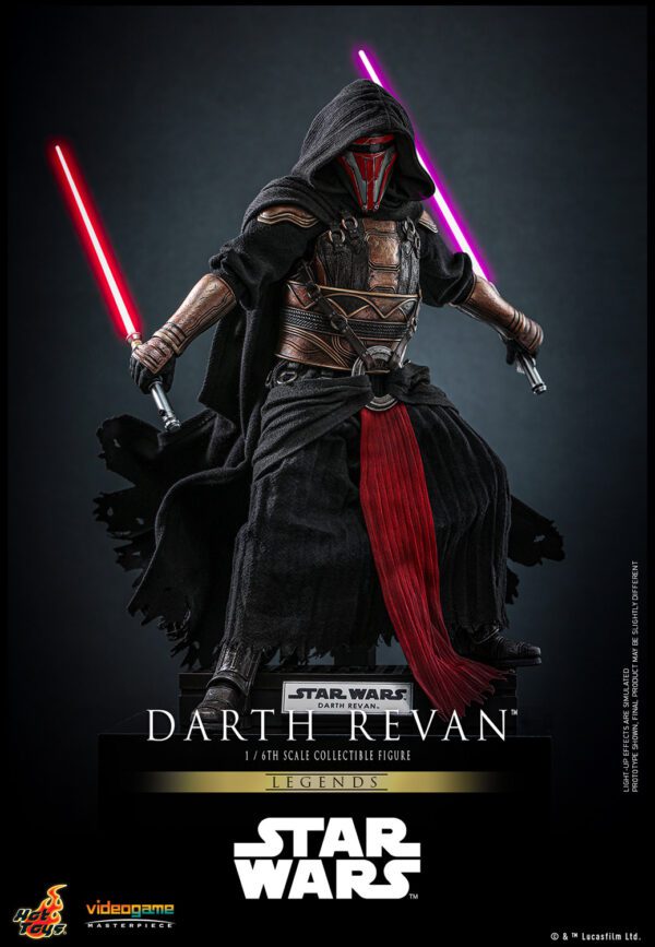 HOT TOYS 12" STAR WARS LEGENDS KOTOR DARTH REVAN SITH LORD 1/6 SCALE FIGURE VGM62 - Image 5