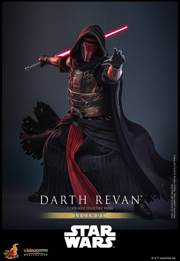 HOT TOYS 12" STAR WARS LEGENDS KOTOR DARTH REVAN SITH LORD 1/6 SCALE FIGURE VGM62 - Image 15