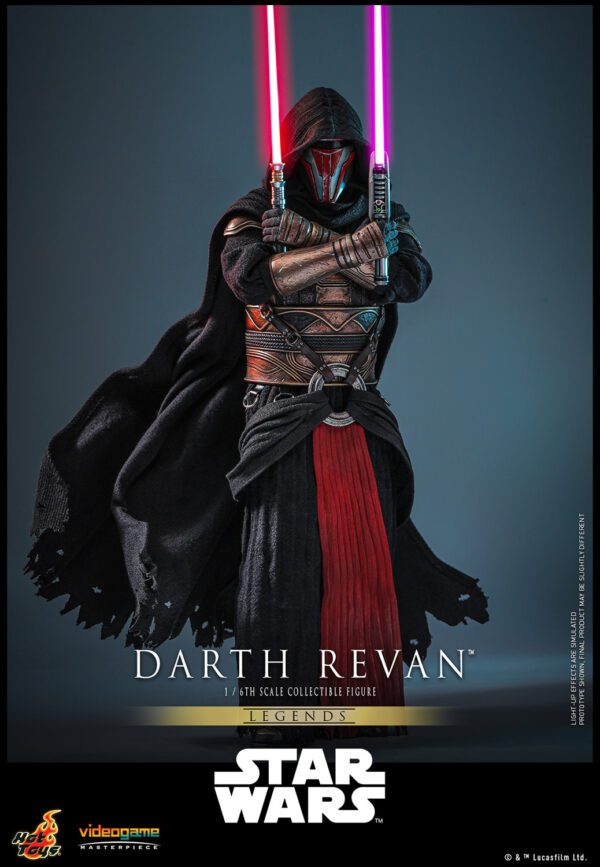 HOT TOYS 12" STAR WARS LEGENDS KOTOR DARTH REVAN SITH LORD 1/6 SCALE FIGURE VGM62