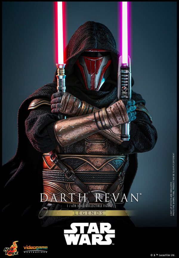 HOT TOYS 12" STAR WARS LEGENDS KOTOR DARTH REVAN SITH LORD 1/6 SCALE FIGURE VGM62 - Image 17