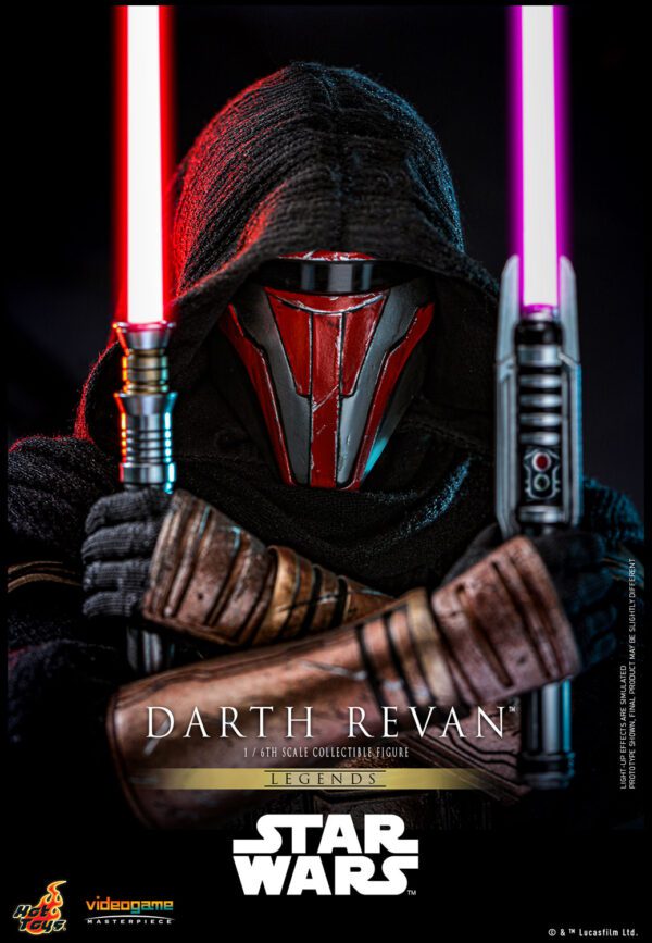 HOT TOYS 12" STAR WARS LEGENDS KOTOR DARTH REVAN SITH LORD 1/6 SCALE FIGURE VGM62 - Image 18