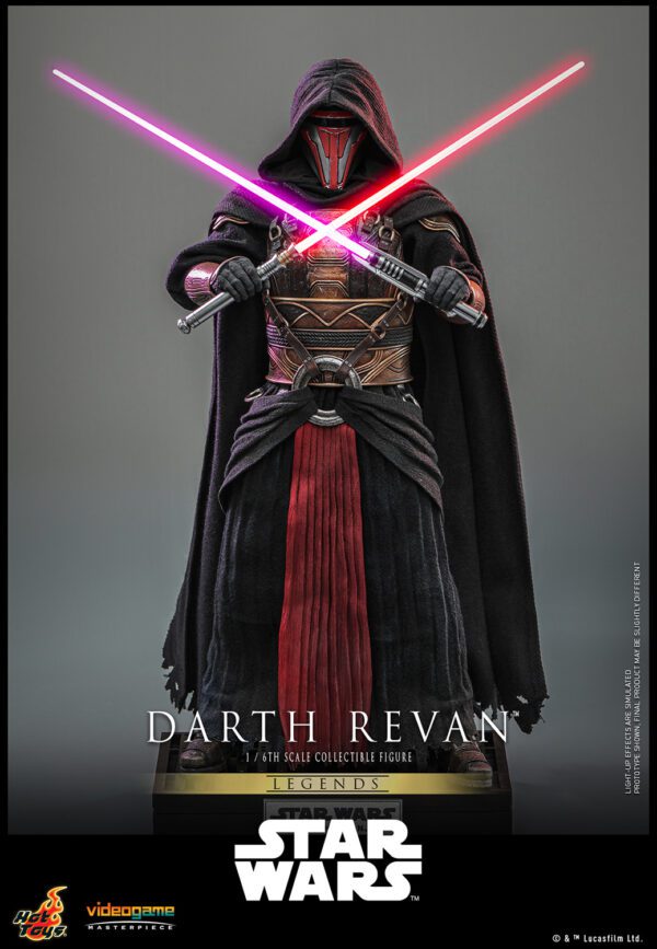 HOT TOYS 12" STAR WARS LEGENDS KOTOR DARTH REVAN SITH LORD 1/6 SCALE FIGURE VGM62 - Image 11