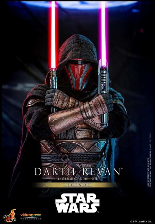 HOT TOYS 12" STAR WARS LEGENDS KOTOR DARTH REVAN SITH LORD 1/6 SCALE FIGURE VGM62 - Image 10