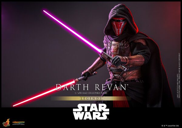 HOT TOYS 12" STAR WARS LEGENDS KOTOR DARTH REVAN SITH LORD 1/6 SCALE FIGURE VGM62 - Image 14