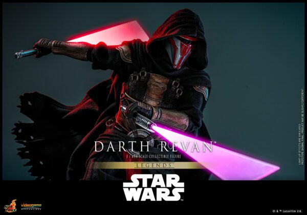 HOT TOYS 12" STAR WARS LEGENDS KOTOR DARTH REVAN SITH LORD 1/6 SCALE FIGURE VGM62 - Image 13