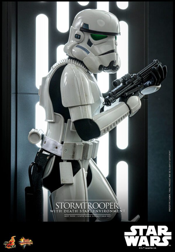 HOT TOYS 12" STAR WARS STORMTROOPER WITH DEATH STAR ENVIRONMENT 1/6TH SIXTH SCALE FIGURE MMS736 - Image 14