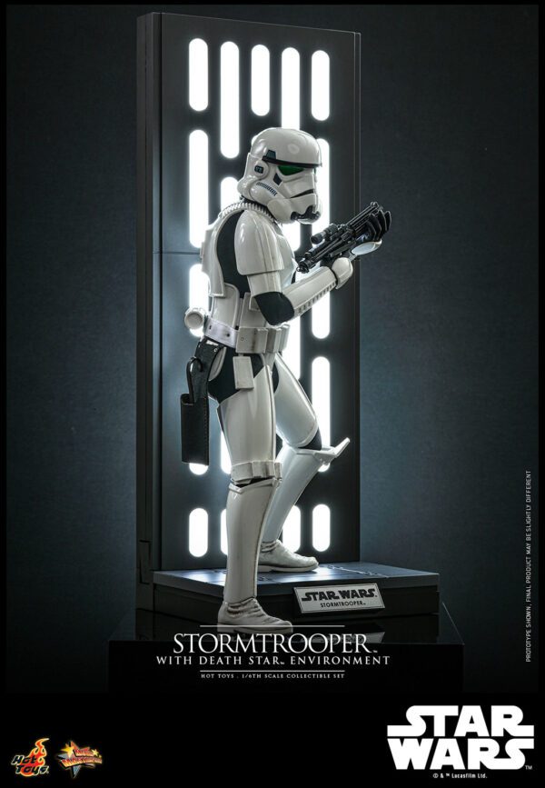 HOT TOYS 12" STAR WARS STORMTROOPER WITH DEATH STAR ENVIRONMENT 1/6TH SIXTH SCALE FIGURE MMS736 - Image 13