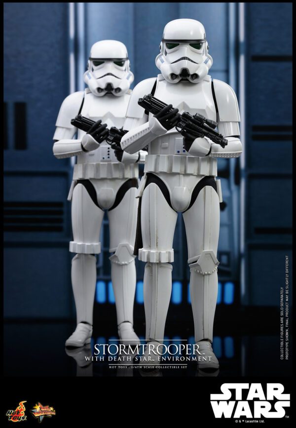 HOT TOYS 12" STAR WARS STORMTROOPER WITH DEATH STAR ENVIRONMENT 1/6TH SIXTH SCALE FIGURE MMS736 - Image 10