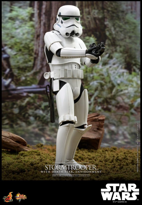 HOT TOYS 12" STAR WARS STORMTROOPER WITH DEATH STAR ENVIRONMENT 1/6TH SIXTH SCALE FIGURE MMS736 - Image 8