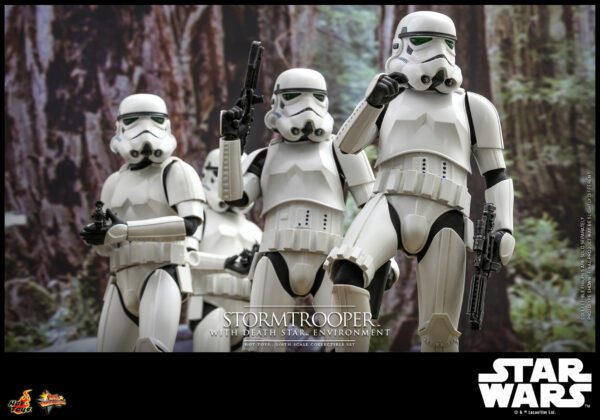 HOT TOYS 12" STAR WARS STORMTROOPER WITH DEATH STAR ENVIRONMENT 1/6TH SIXTH SCALE FIGURE MMS736 - Image 5