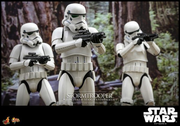 HOT TOYS 12" STAR WARS STORMTROOPER WITH DEATH STAR ENVIRONMENT 1/6TH SIXTH SCALE FIGURE MMS736 - Image 7