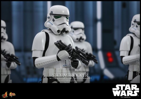 HOT TOYS 12" STAR WARS STORMTROOPER WITH DEATH STAR ENVIRONMENT 1/6TH SIXTH SCALE FIGURE MMS736 - Image 3