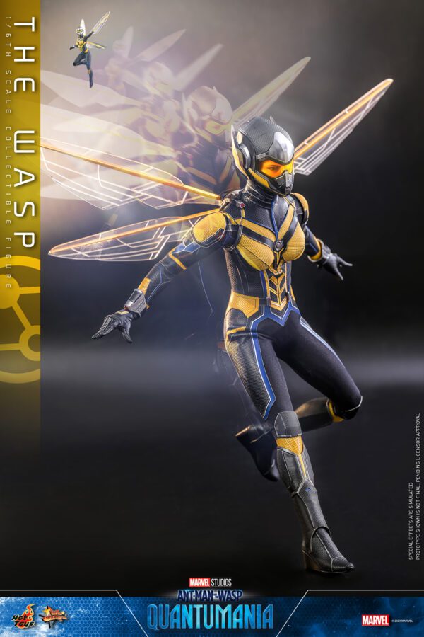 HOT TOYS 12" MARVEL STUDIOS DISNEY ANT-MAN & THE WASP QUANTUMANIA WASP SIXTH 1/6 SCALE FIGURE MMS691