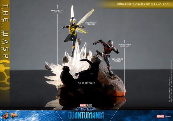 HOT TOYS 12" MARVEL STUDIOS DISNEY ANT-MAN & THE WASP QUANTUMANIA WASP SIXTH 1/6 SCALE FIGURE MMS691 - Image 9