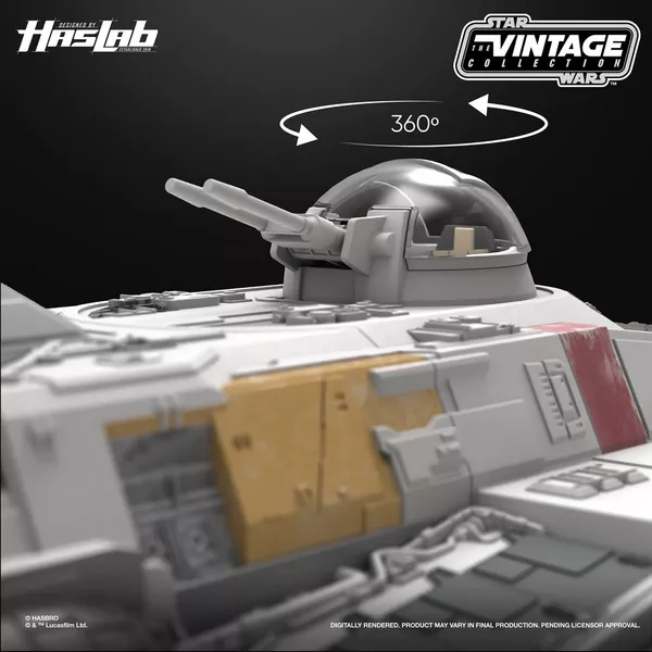 HASBRO HASLAB STAR WARS REBELS THE GHOST VINTAGE SERIES COMPLETE SHIP AND FIGURES - Image 4