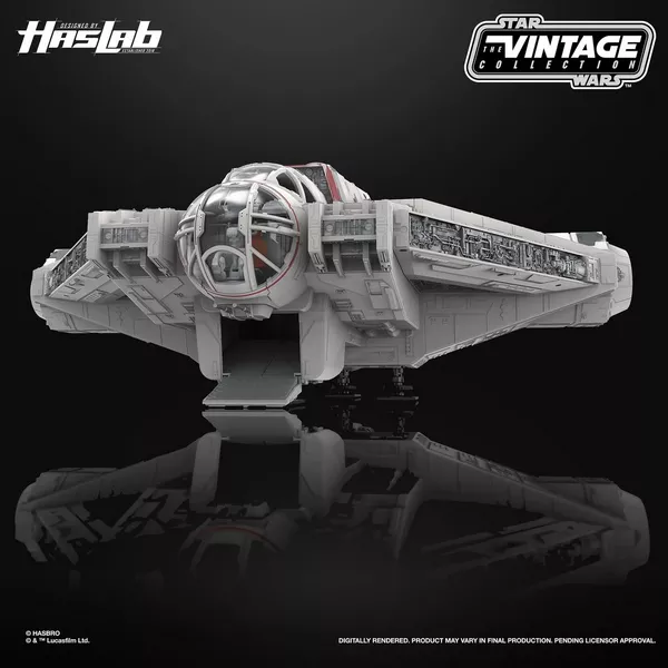 HASBRO HASLAB STAR WARS REBELS THE GHOST VINTAGE SERIES COMPLETE SHIP AND FIGURES - Image 6