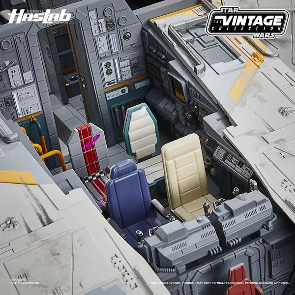 HASBRO HASLAB STAR WARS REBELS THE GHOST VINTAGE SERIES COMPLETE SHIP AND FIGURES - Image 11
