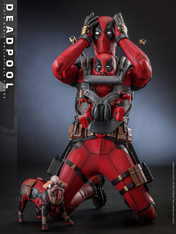 HOT TOYS 12" MARVEL STUDIOS DEADPOOL & WOLVERINE DEADPOOL 1/6TH SIXTH SCALE FIGURE MMS746 - Image 8