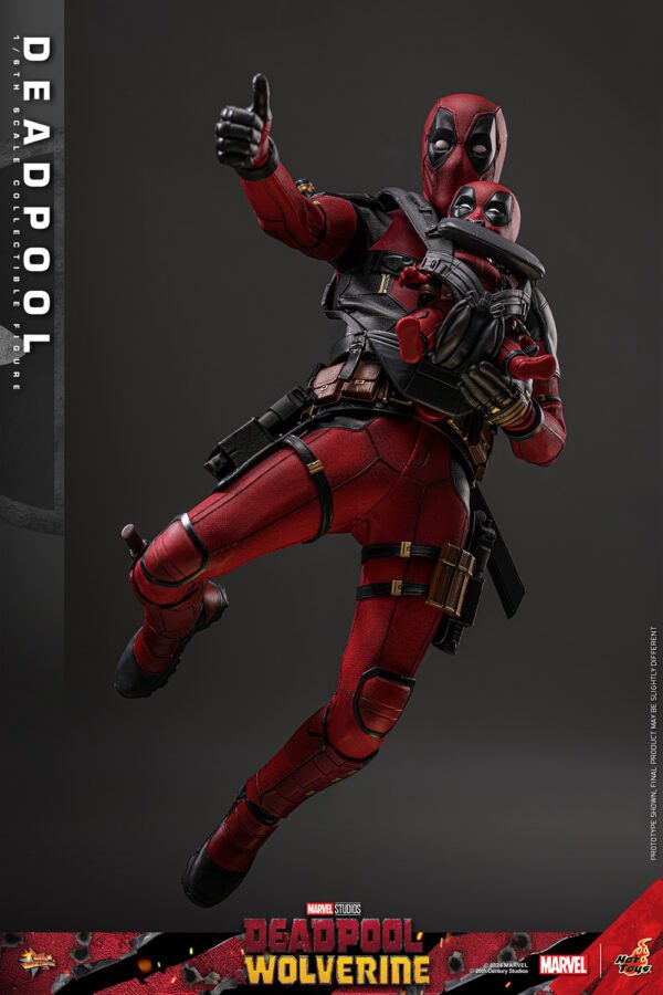 HOT TOYS 12" MARVEL STUDIOS DEADPOOL & WOLVERINE DEADPOOL 1/6TH SIXTH SCALE FIGURE MMS746 - Image 12