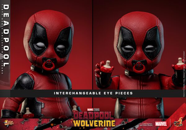 HOT TOYS 12" MARVEL STUDIOS DEADPOOL & WOLVERINE DEADPOOL 1/6TH SIXTH SCALE FIGURE MMS746 - Image 15