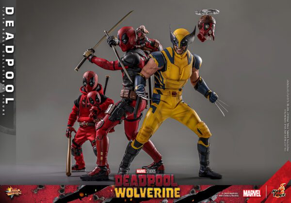 HOT TOYS 12" MARVEL STUDIOS DEADPOOL & WOLVERINE DEADPOOL 1/6TH SIXTH SCALE FIGURE MMS746 - Image 17