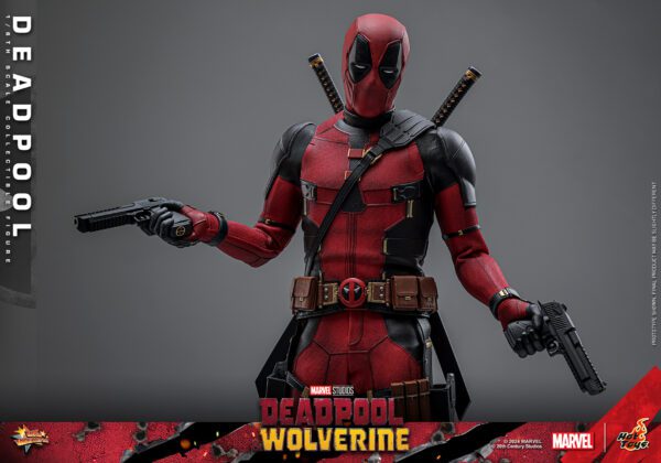 HOT TOYS 12" MARVEL STUDIOS DEADPOOL & WOLVERINE DEADPOOL 1/6TH SIXTH SCALE FIGURE MMS746 - Image 22