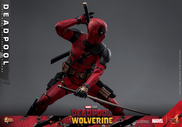 HOT TOYS 12" MARVEL STUDIOS DEADPOOL & WOLVERINE DEADPOOL 1/6TH SIXTH SCALE FIGURE MMS746 - Image 21