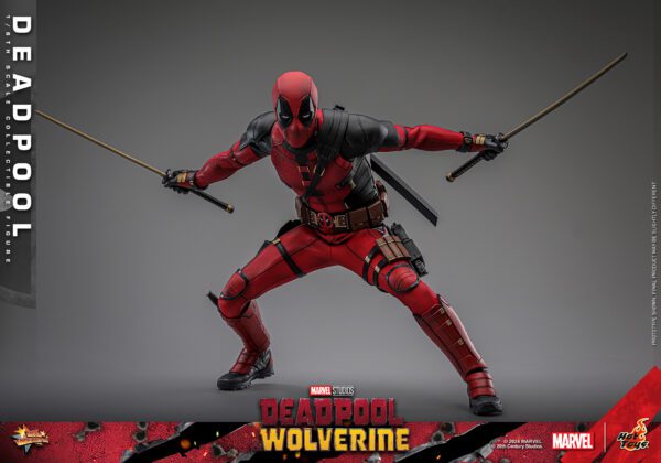 HOT TOYS 12" MARVEL STUDIOS DEADPOOL & WOLVERINE DEADPOOL 1/6TH SIXTH SCALE FIGURE MMS746 - Image 20