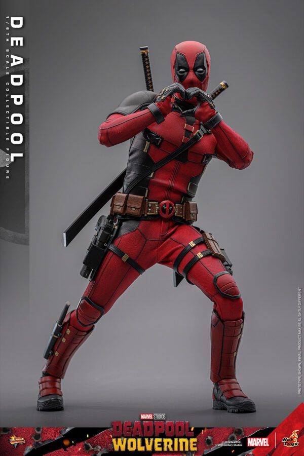 HOT TOYS 12" MARVEL STUDIOS DEADPOOL & WOLVERINE DEADPOOL 1/6TH SIXTH SCALE FIGURE MMS746 - Image 23