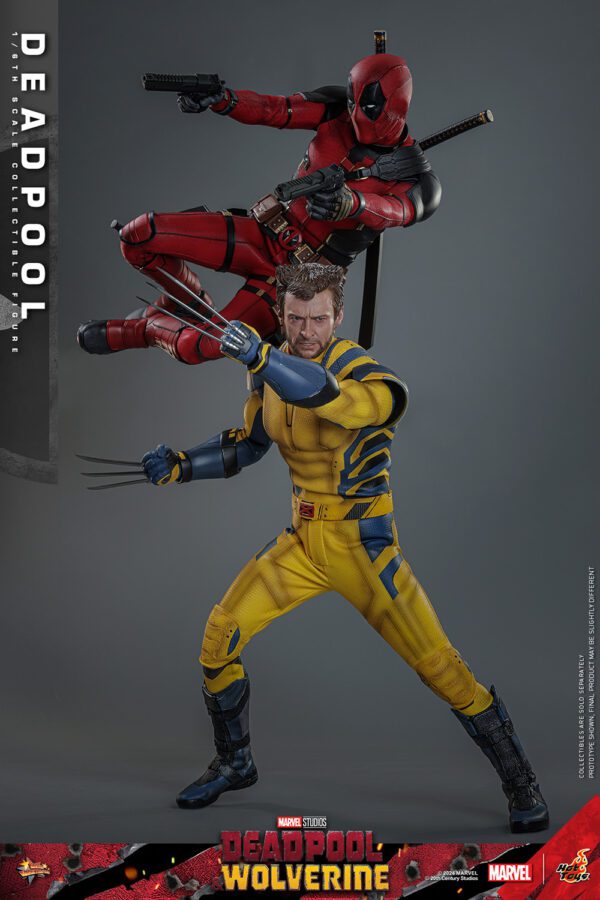 HOT TOYS 12" MARVEL STUDIOS DEADPOOL & WOLVERINE DEADPOOL 1/6TH SIXTH SCALE FIGURE MMS746 - Image 27